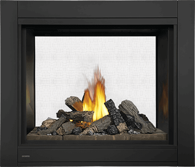 CBHD4ST — See-Through Log Set Gas Fireplace by Continental Comfort