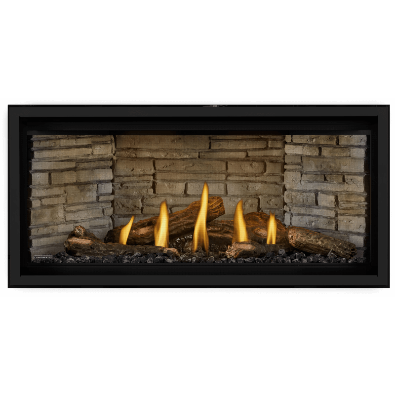 CBLX42 — 42" Premium Linear Gas Fireplace by Continental Comfort
